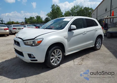 2011 Mitsubishi Outlander Sport Se из США, поврежденный, VIN JA4AR4AU0BZ020664